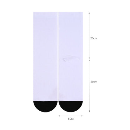 Digital Printed Cotton Socks With Seamless Design