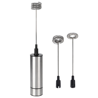 Stainless Steel Coffee Stirrer Mixer Blender Electric Egg Beater Milk Frother Home Kitchen Utensils