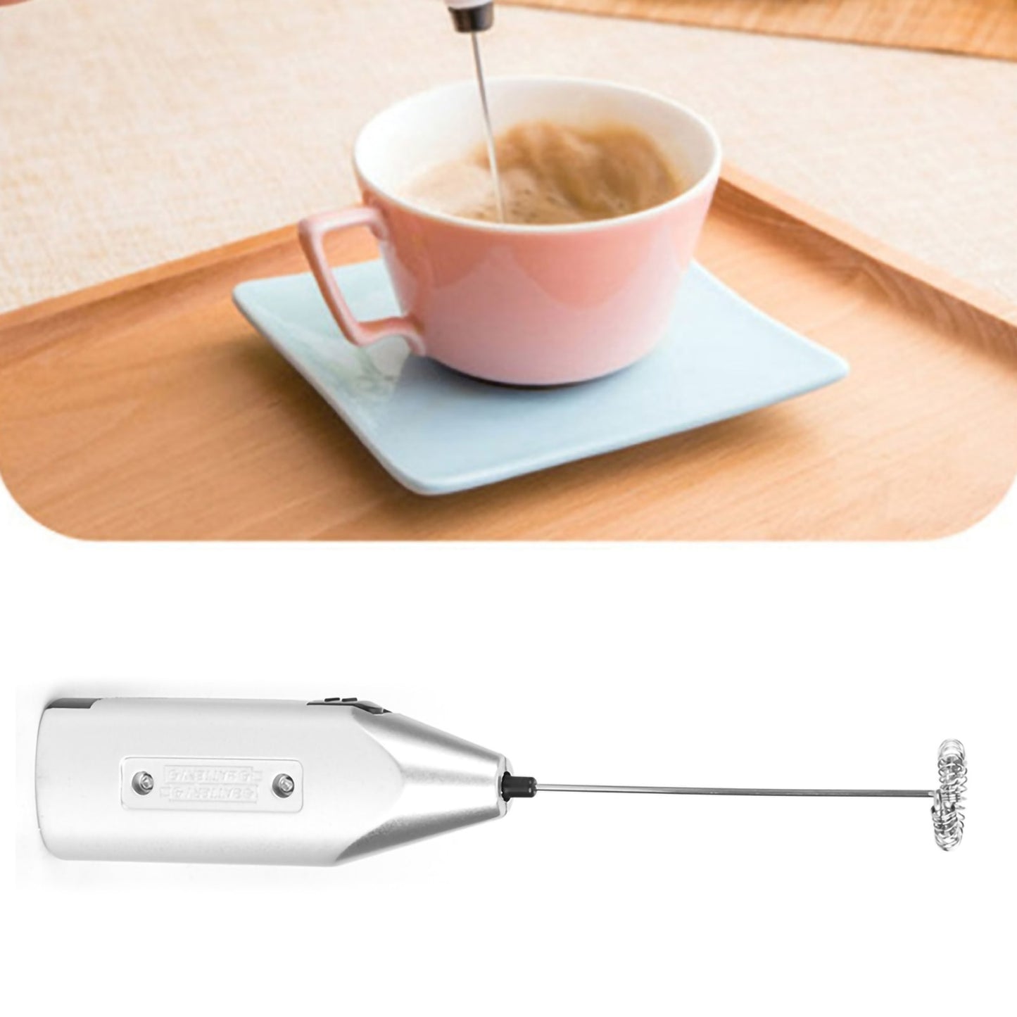 Handheld Electric Eggbeater Coffee Milk Frother Mixer Blender Household  Kitchen Tools