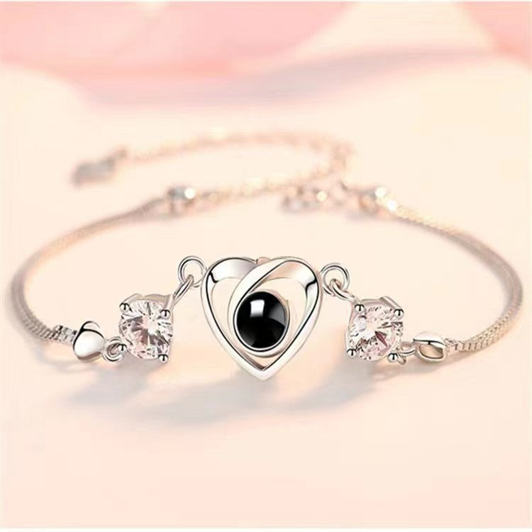 100 Kinds Of Silver Projection Bracelet Women I Love Your Creativity