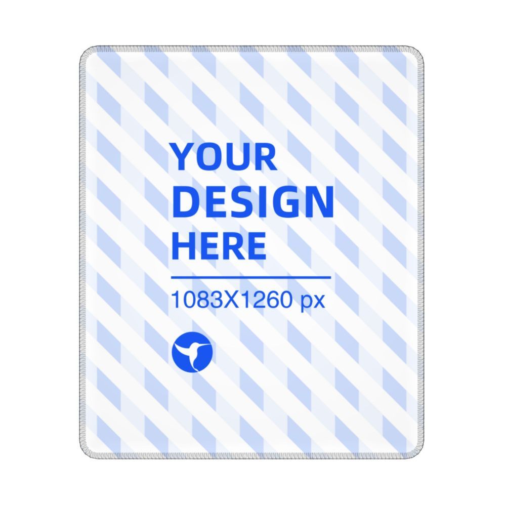 10x12in Vertical Anti-Slip Rubber Mouse Pad