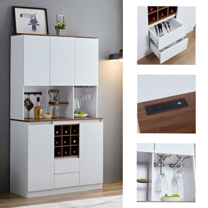 Coffee Bar Wine Cabinet